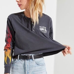 flame shirt from urban outfitters